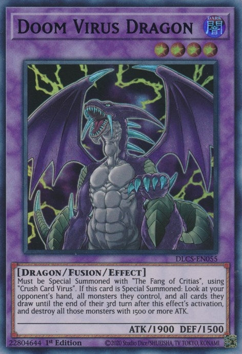 Doom Virus Dragon Green (DLCS-EN055) [DLCS]