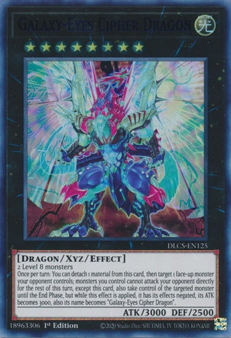 Galaxy Eyes Cipher Dragon Blue (DLCS-EN125) [DLCS]