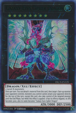 Galaxy Eyes Cipher Dragon Green (DLCS-EN125) [DLCS]