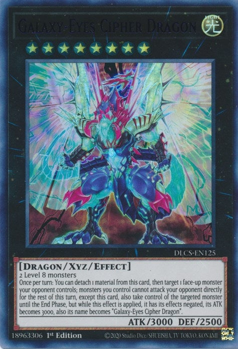 Galaxy Eyes Cipher Dragon Purple (DLCS-EN125) [DLCS]