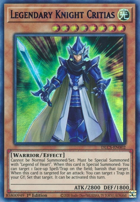 Legendary Knight Critias Green (DLCS-EN002) [DLCS]