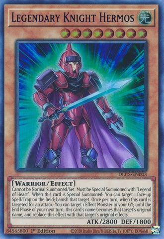 Legendary Knight Hermos Blue (DLCS-EN003) [DLCS]