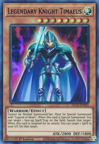 Legendary Knight Timaeus Blue (DLCS-EN001) [DLCS]