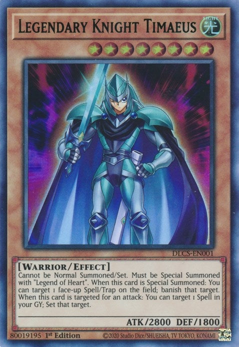Legendary Knight Timaeus Green (DLCS-EN001) [DLCS]