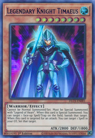 Legendary Knight Timaeus Purple (DLCS-EN001) [DLCS]
