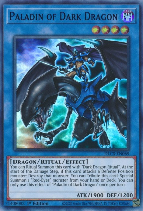 Paladin of Dark Dragon Purple (DLCS-EN069) [DLCS]