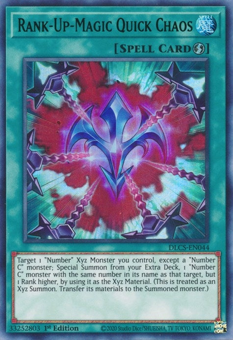 Rank Up Magic Quick Chaos Green (DLCS-EN044) [DLCS]