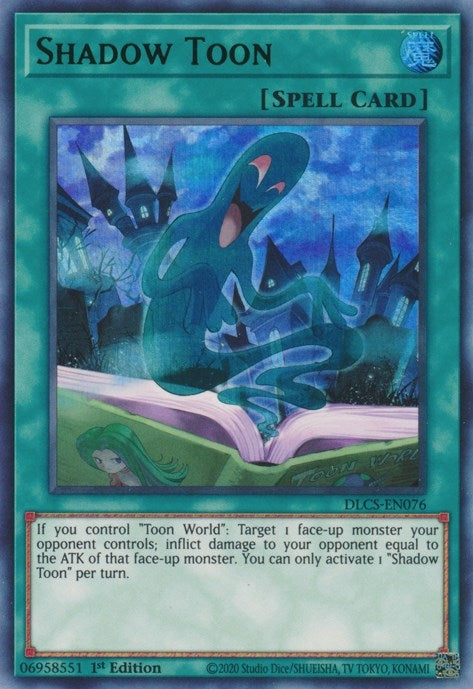 Shadow Toon Green (DLCS-EN076) [DLCS]