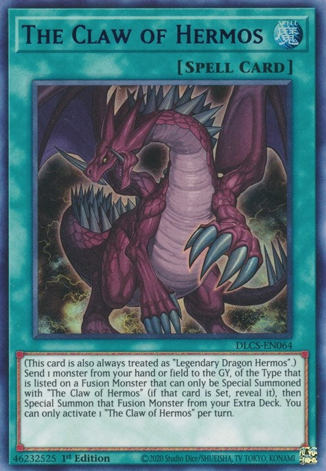 The Claw of Hermos Blue (DLCS-EN064) [DLCS]