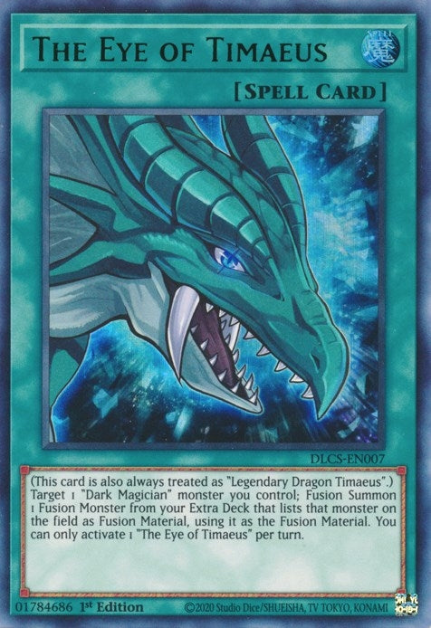 The Eye of Timaeus Green (DLCS-EN007) [DLCS]