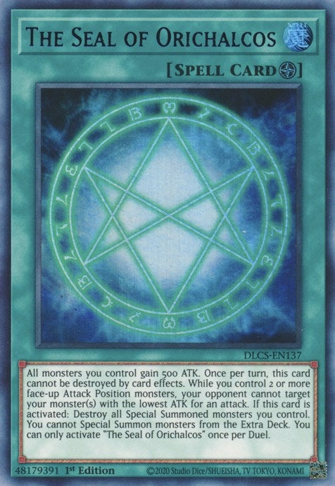 The Seal of Orichalcos Purple (DLCS-EN137) [DLCS]