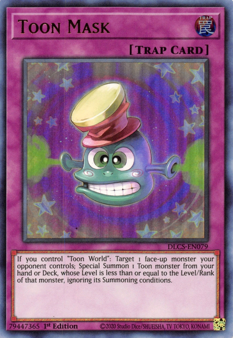 Toon Mask Green (DLCS-EN079) [DLCS]