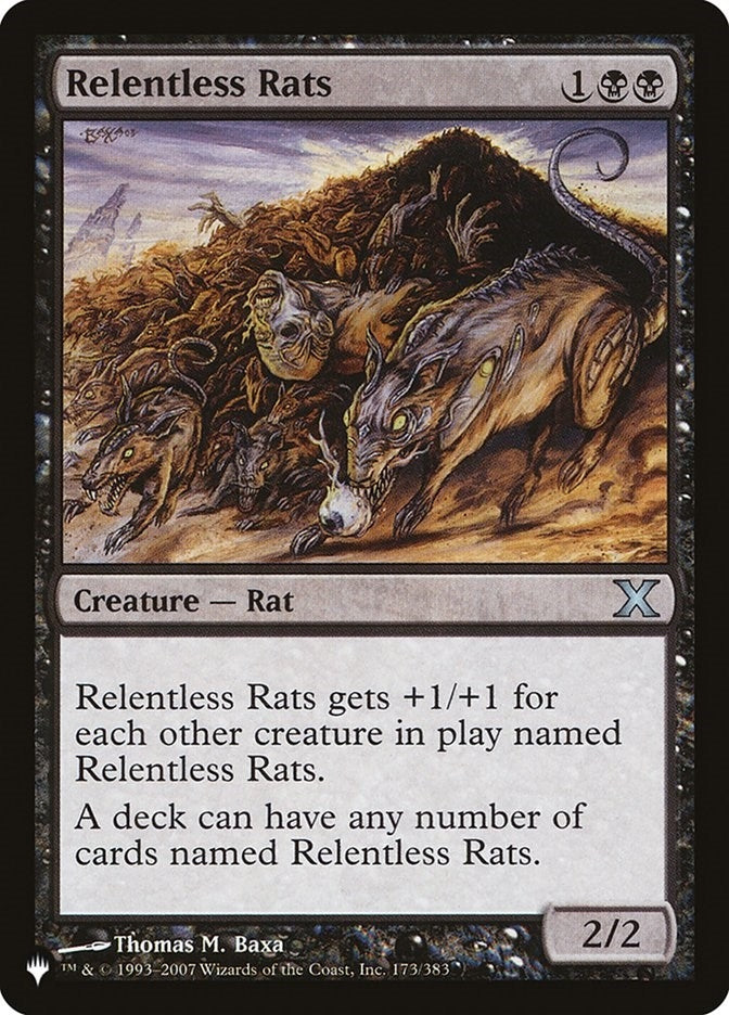 Relentless Rats (173) [LIST]