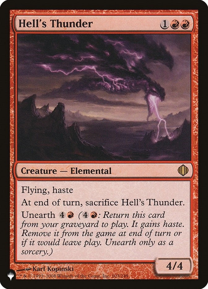 Hells Thunder (103) [LIST]