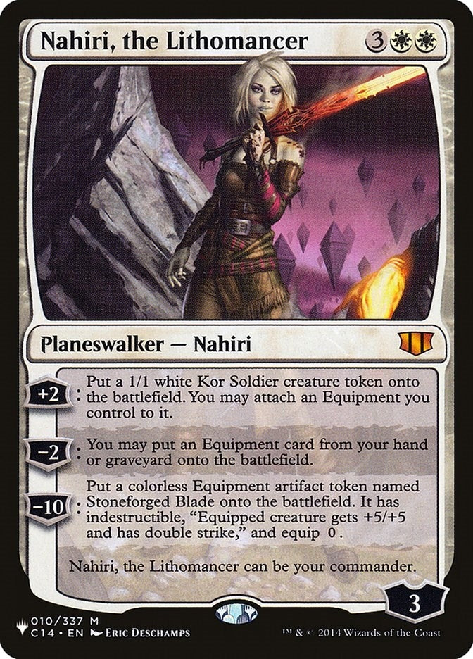 Nahiri the Lithomancer (10) [LIST]