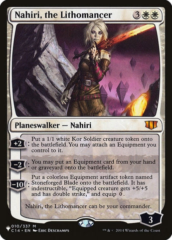 Nahiri the Lithomancer (10) [LIST]