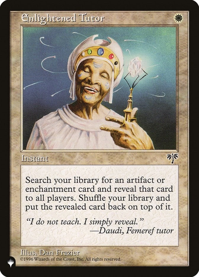 Enlightened Tutor [LIST]