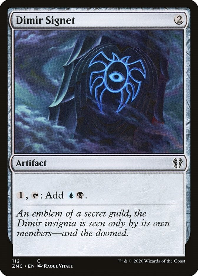 Dimir Signet (112) [ZNC]