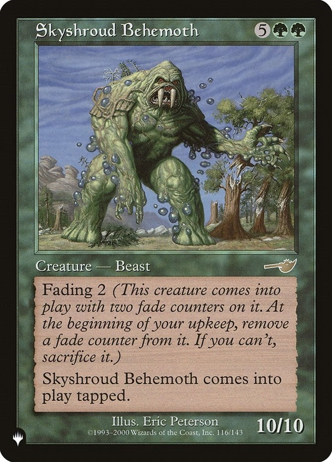 Skyshroud Behemoth (116) [LIST]
