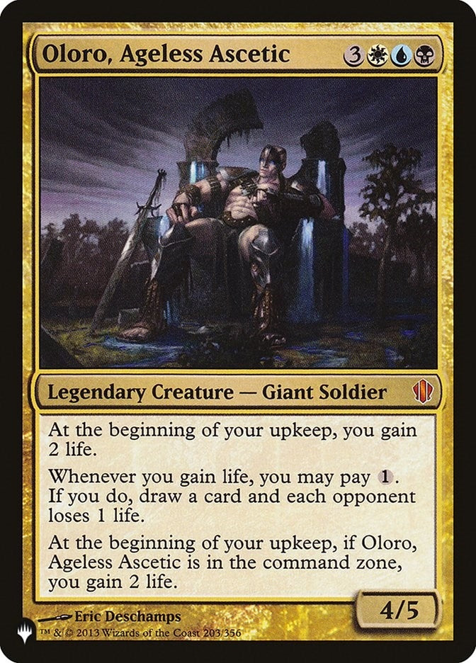 Oloro Ageless Ascetic (203) [LIST]