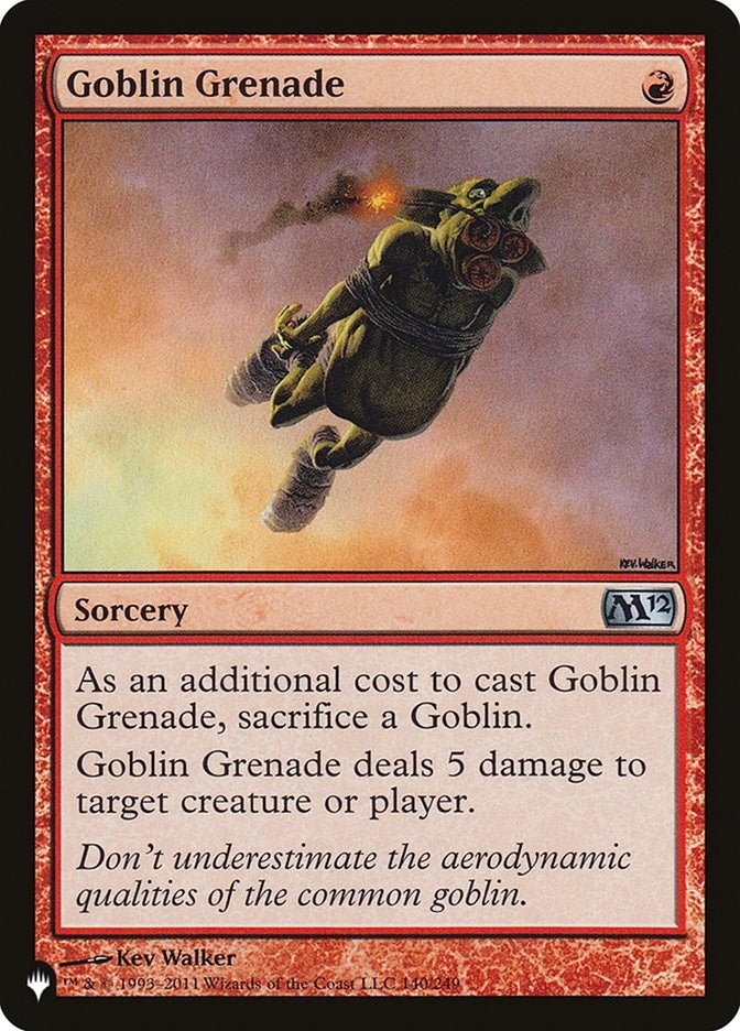 Goblin Grenade (140) [LIST]