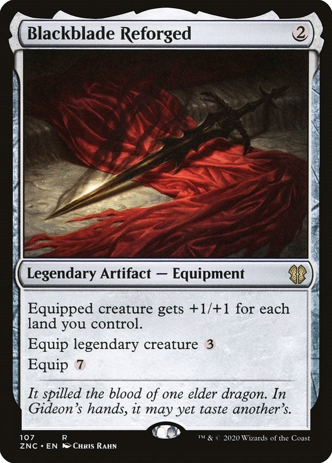 Blackblade Reforged [Zendikar Rising Commander]