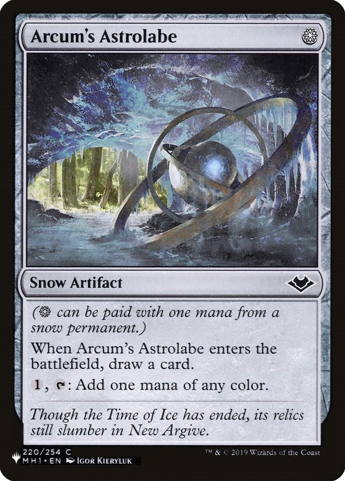 Arcums Astrolabe (220) [LIST]