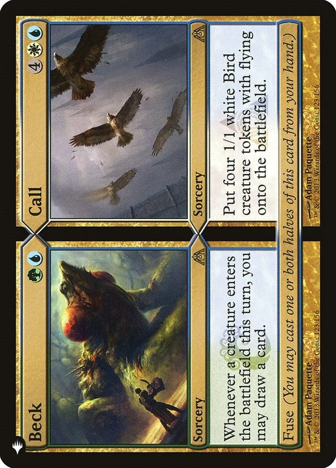 Beck Call (123) [LIST]