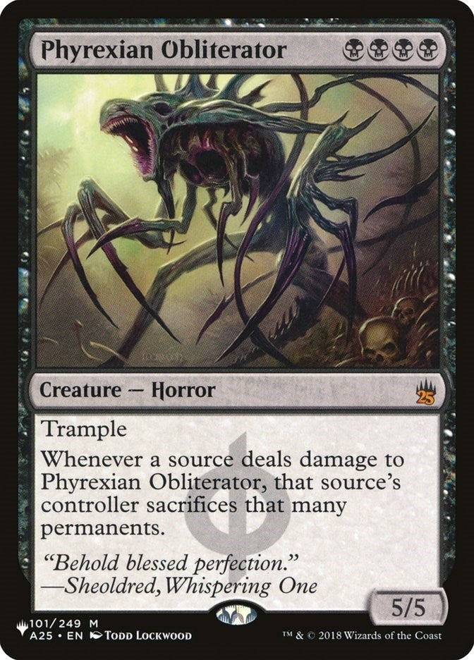 Phyrexian Obliterator (101) [LIST]