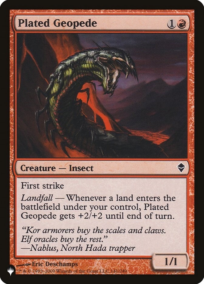 Plated Geopede (141) [LIST]