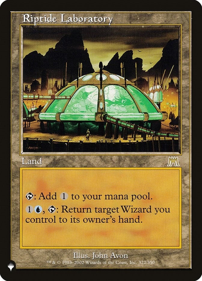 Riptide Laboratory (322) [LIST]