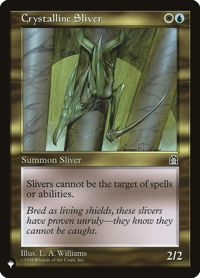 Crystalline Sliver [LIST]