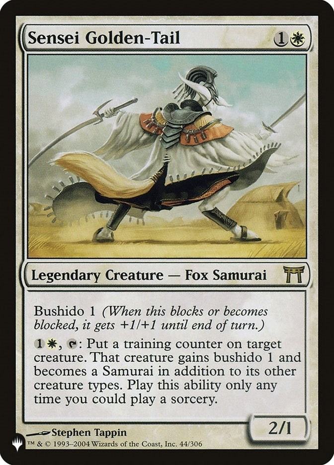Sensei Golden Tail (44) [LIST]