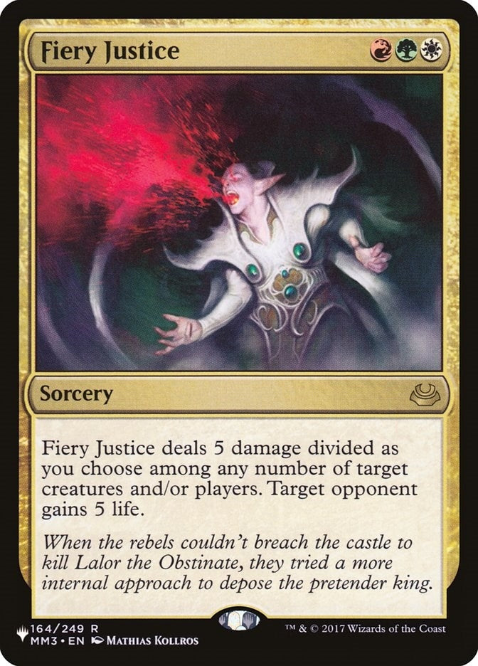 Fiery Justice (164) [LIST]