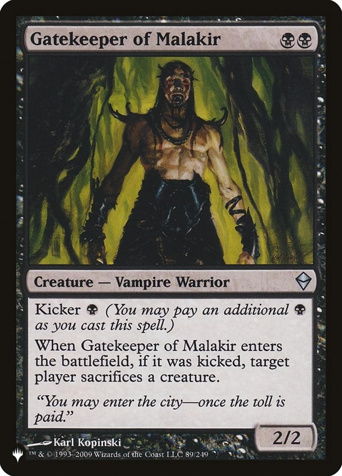 Gatekeeper of Malakir (89) [LIST]
