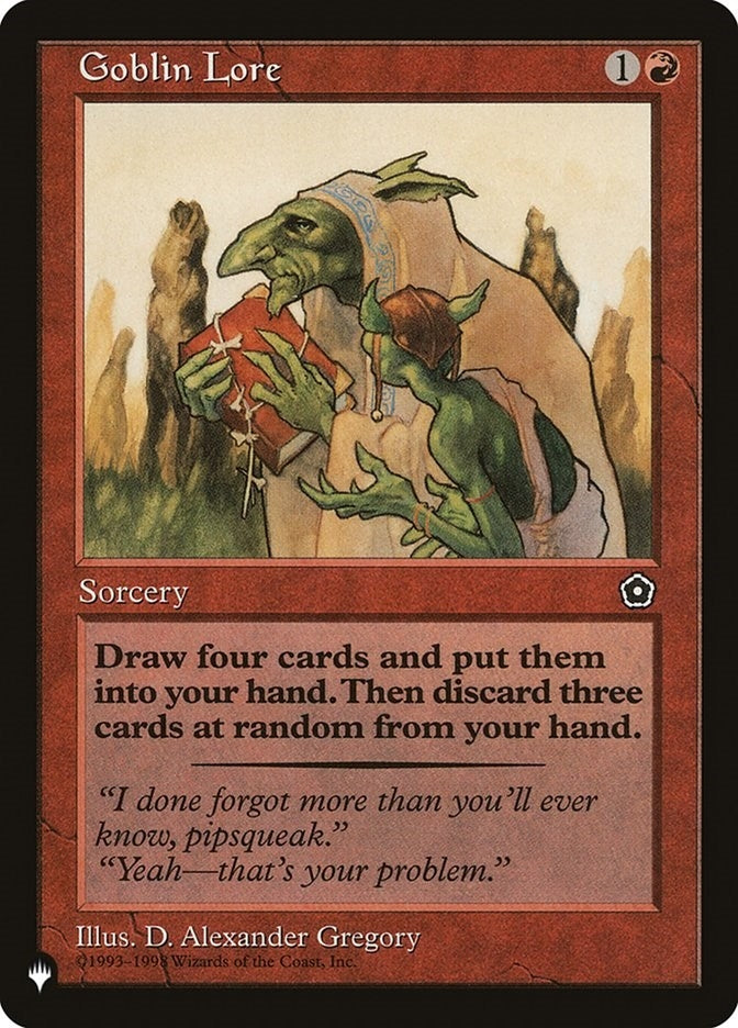 Goblin Lore [LIST]