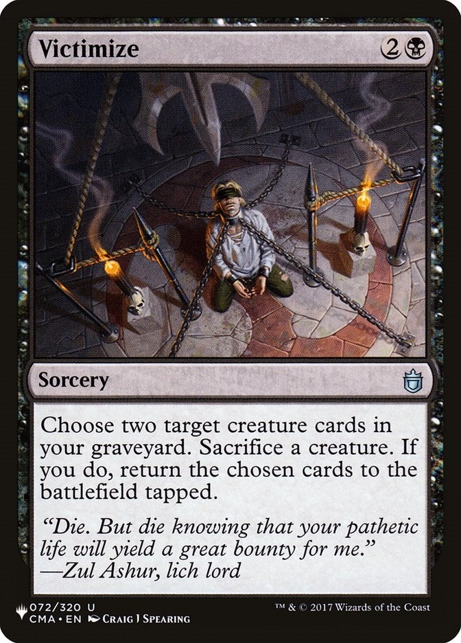 Victimize (72) [LIST]