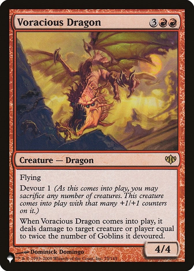 Voracious Dragon (75) [LIST]