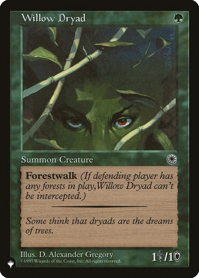 Willow Dryad [LIST]
