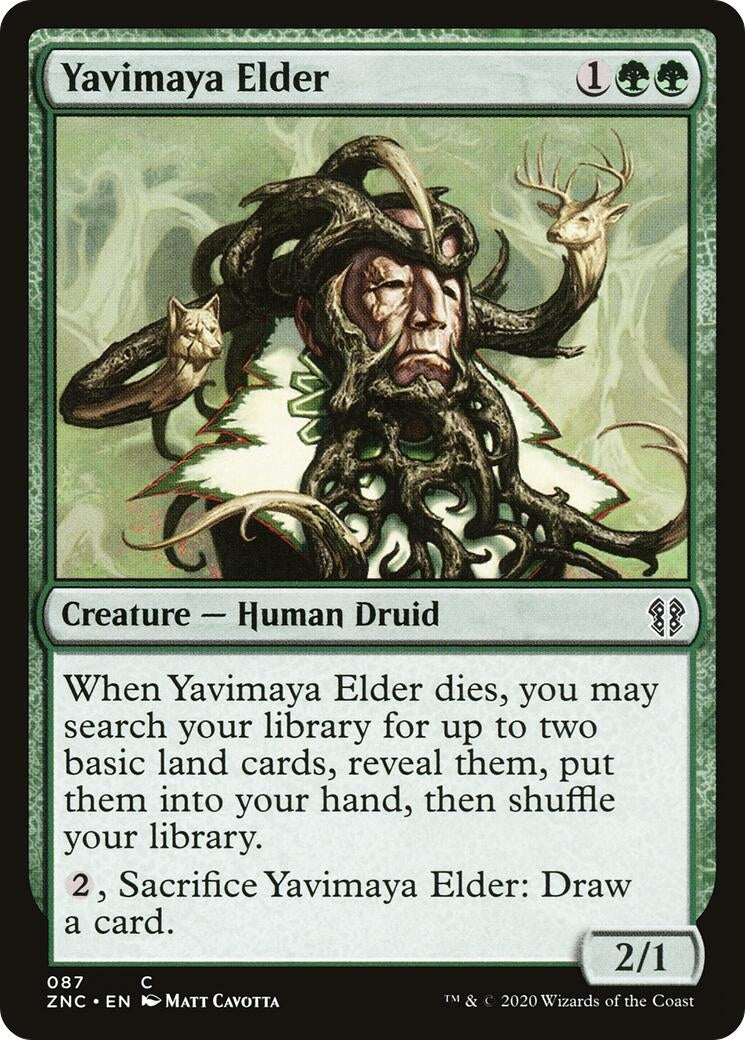 Yavimaya Elder (87) [ZNC]
