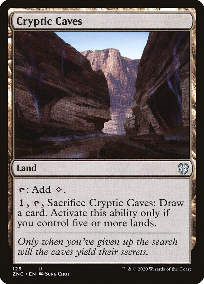 Cryptic Caves (125) [ZNC]