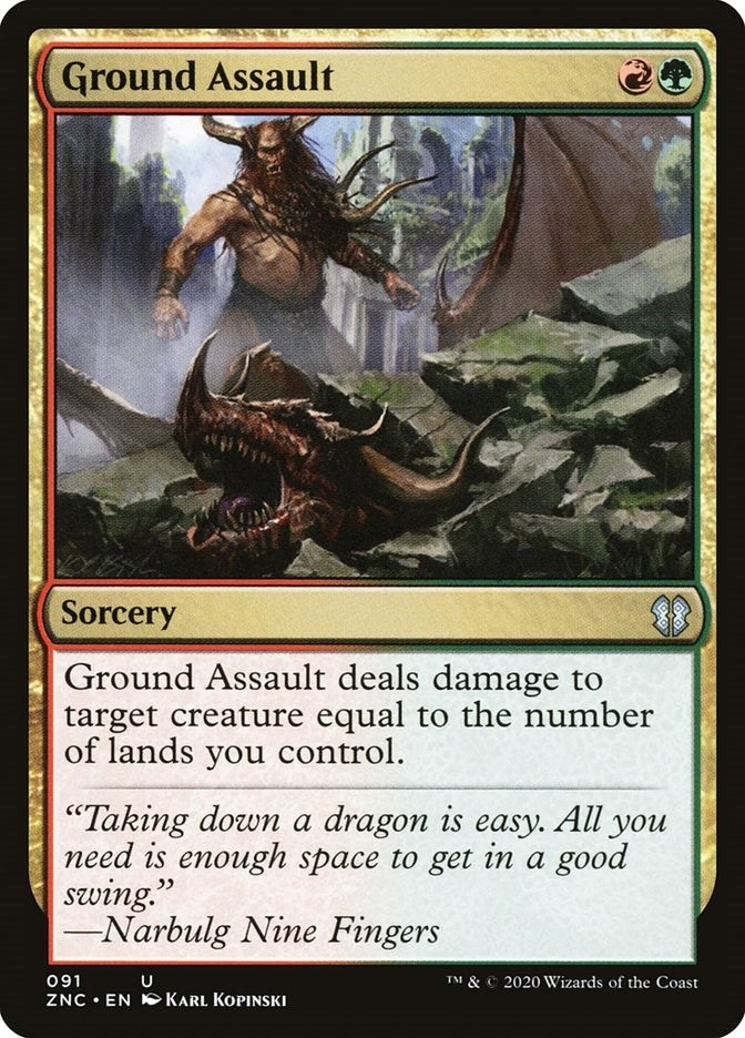 Ground Assault (91) [ZNC]