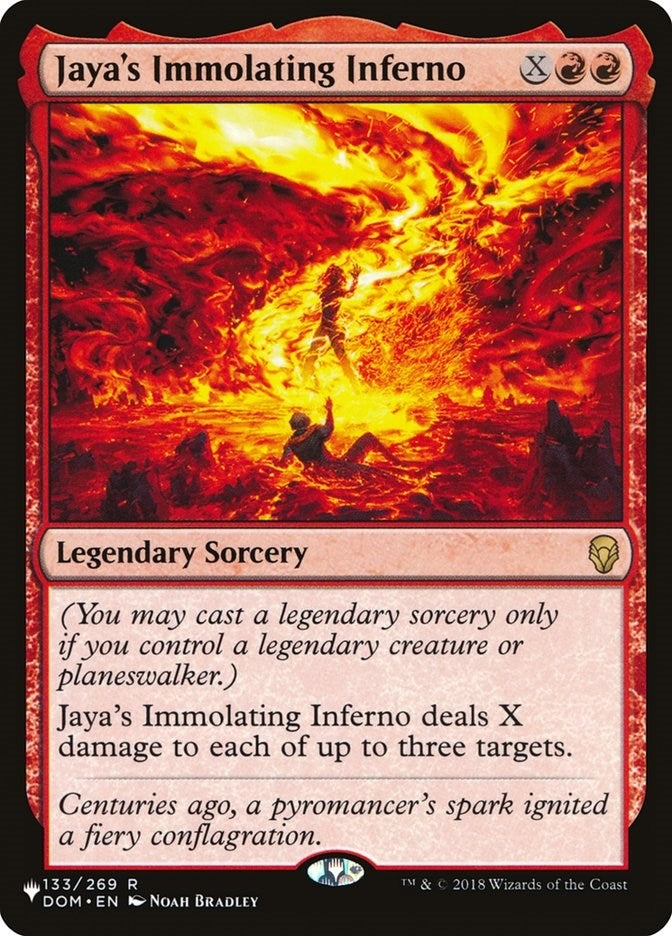 Jayas Immolating Inferno (133) [LIST]