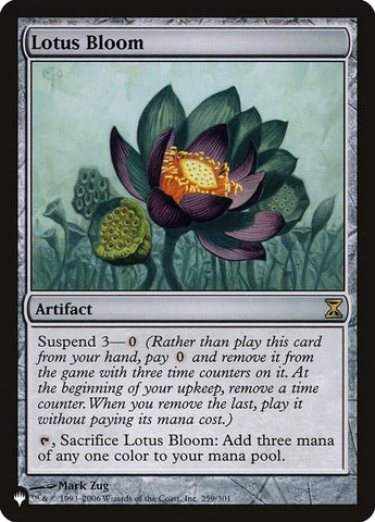 Lotus Bloom (259) [LIST]