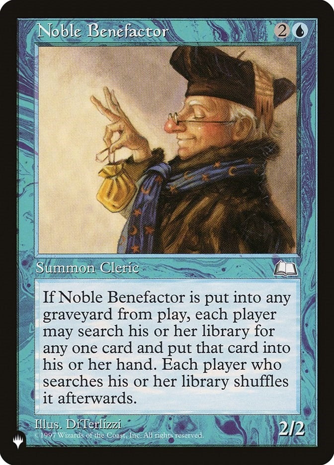 Noble Benefactor [LIST]