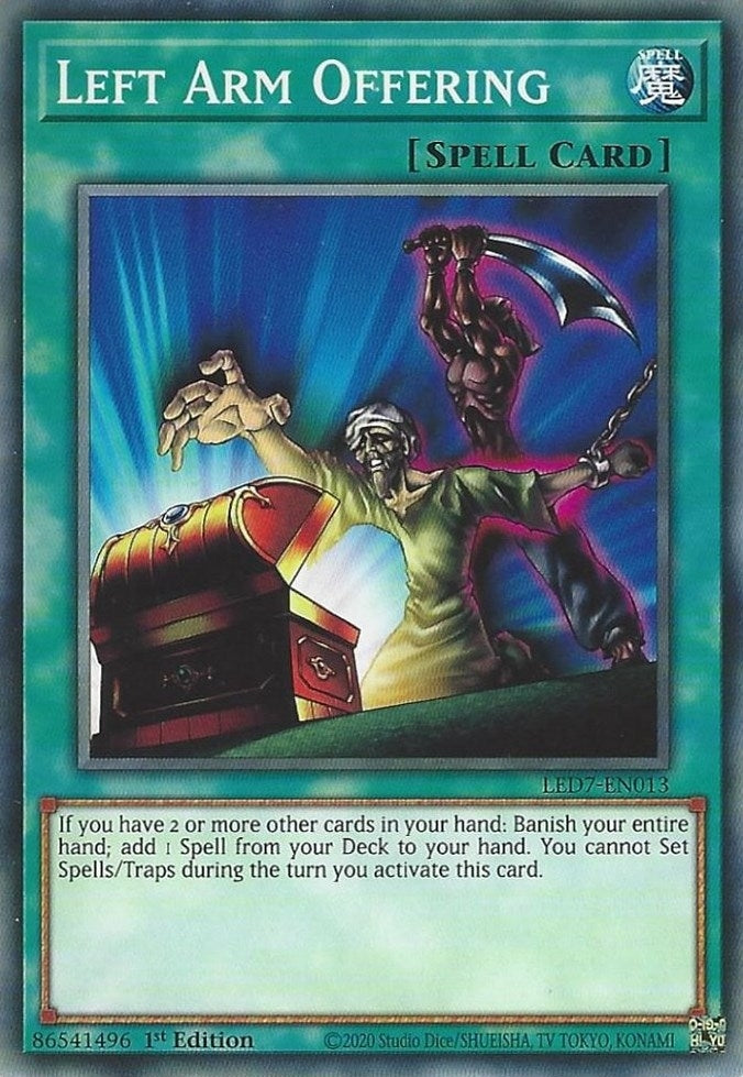 Left Arm Offering (LED7-EN013) [LED7]