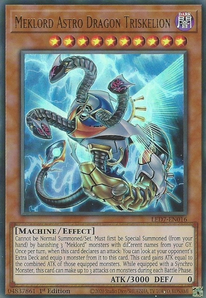 Meklord Astro Dragon Triskelion (LED7-EN016) [LED7]