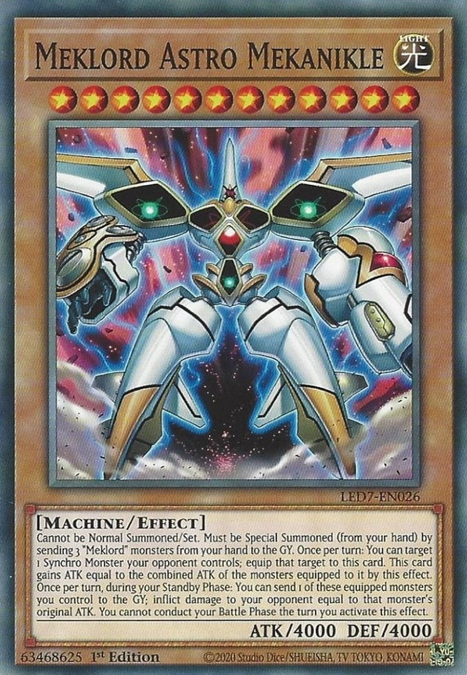 Meklord Astro Mekanikle (LED7-EN026) [LED7]