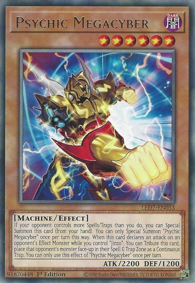 Psychic Megacyber (LED7-EN033) [LED7]