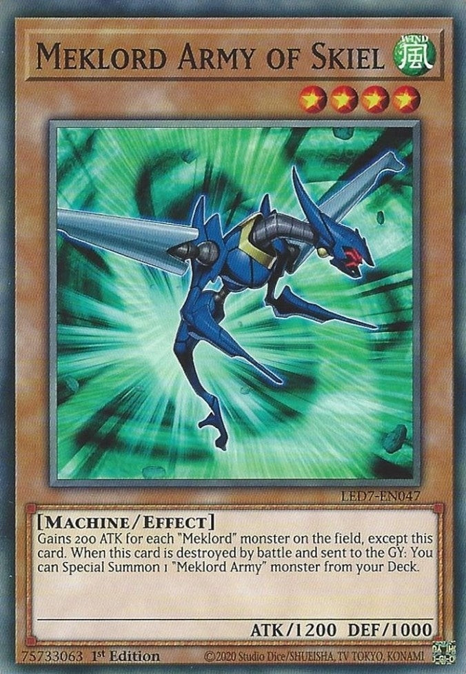 Meklord Army of Skiel (LED7-EN047) [LED7]